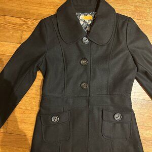 Tulle Pea Coat Size M